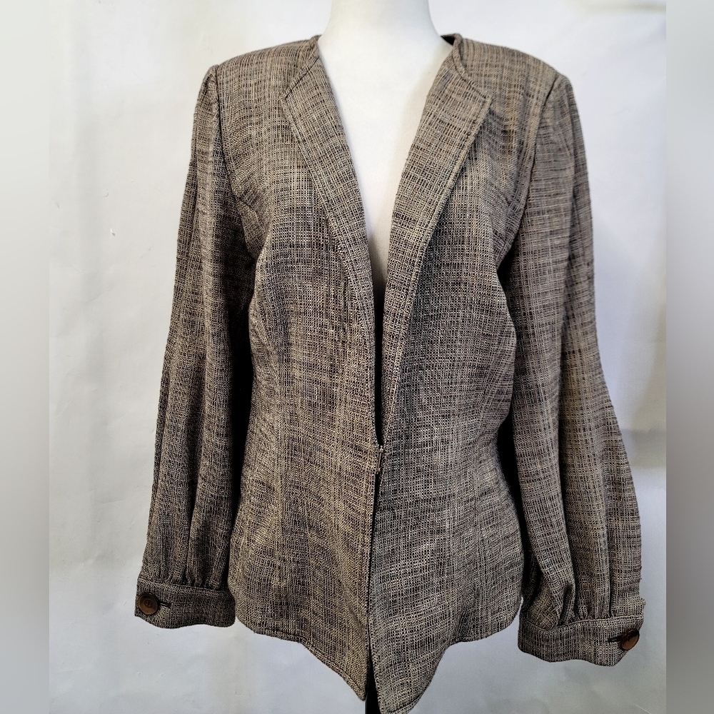 Valentino linen/Wool blend blazer